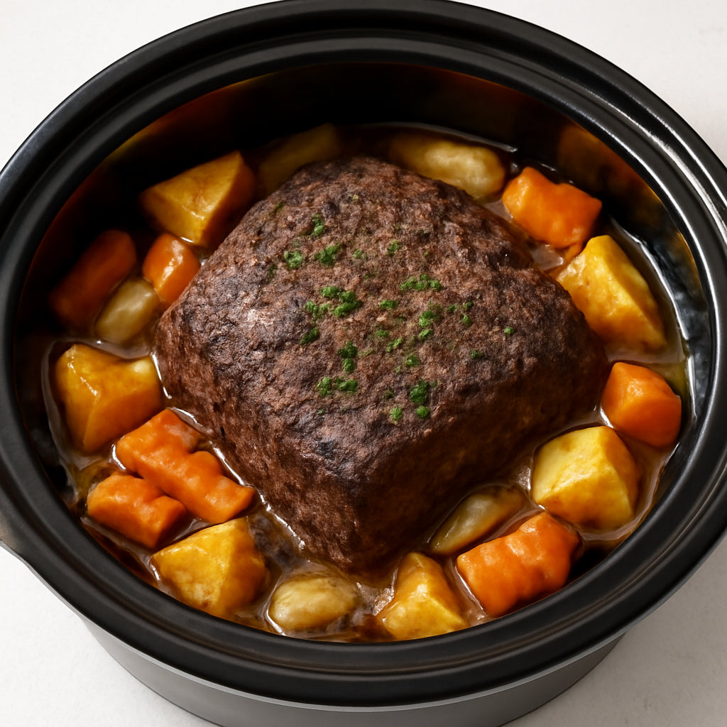 slow cooker pot roast recipe created by pantribot using RolTak AI