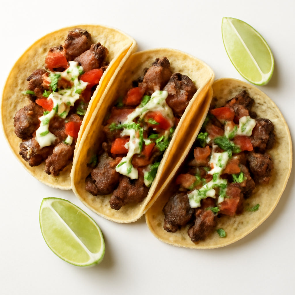 steak tacos recipe created by pantribot using RolTak AI