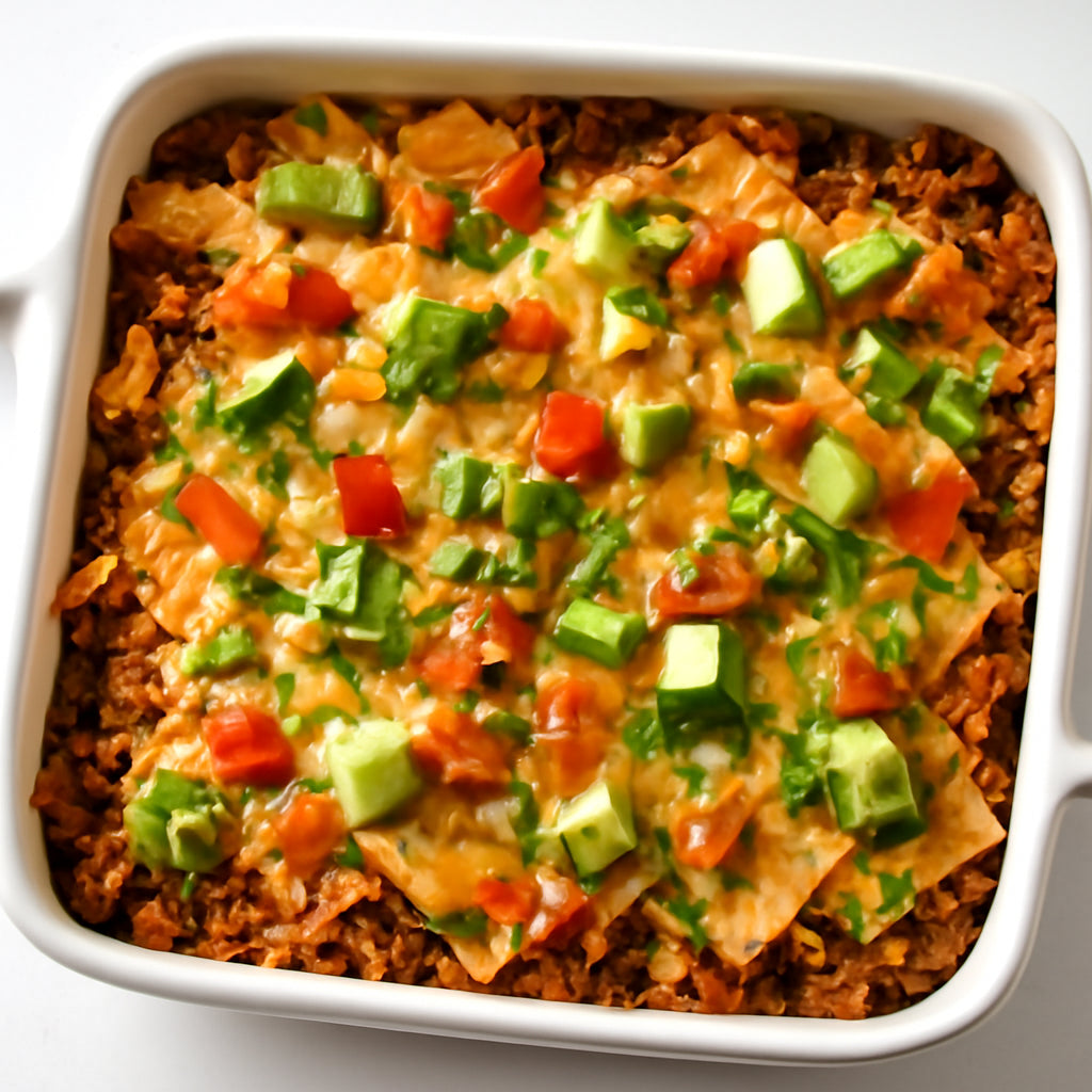 taco casserole recipe created by pantribot using RolTak AI