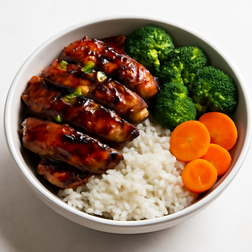 teriyaki bowl recipe created by pantribot using RolTak AI