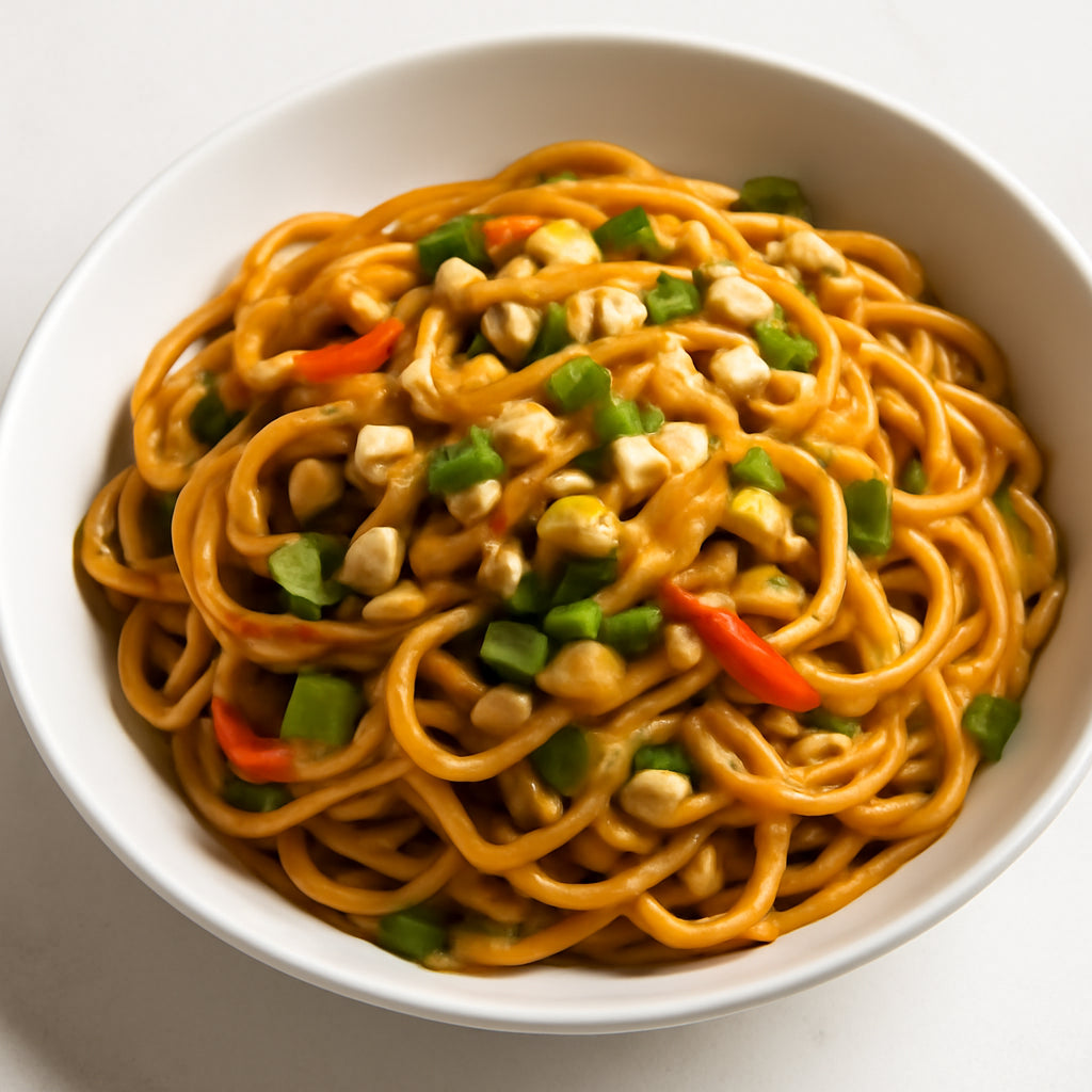 thai peanut noodles recipe created by pantribot using RolTak AI