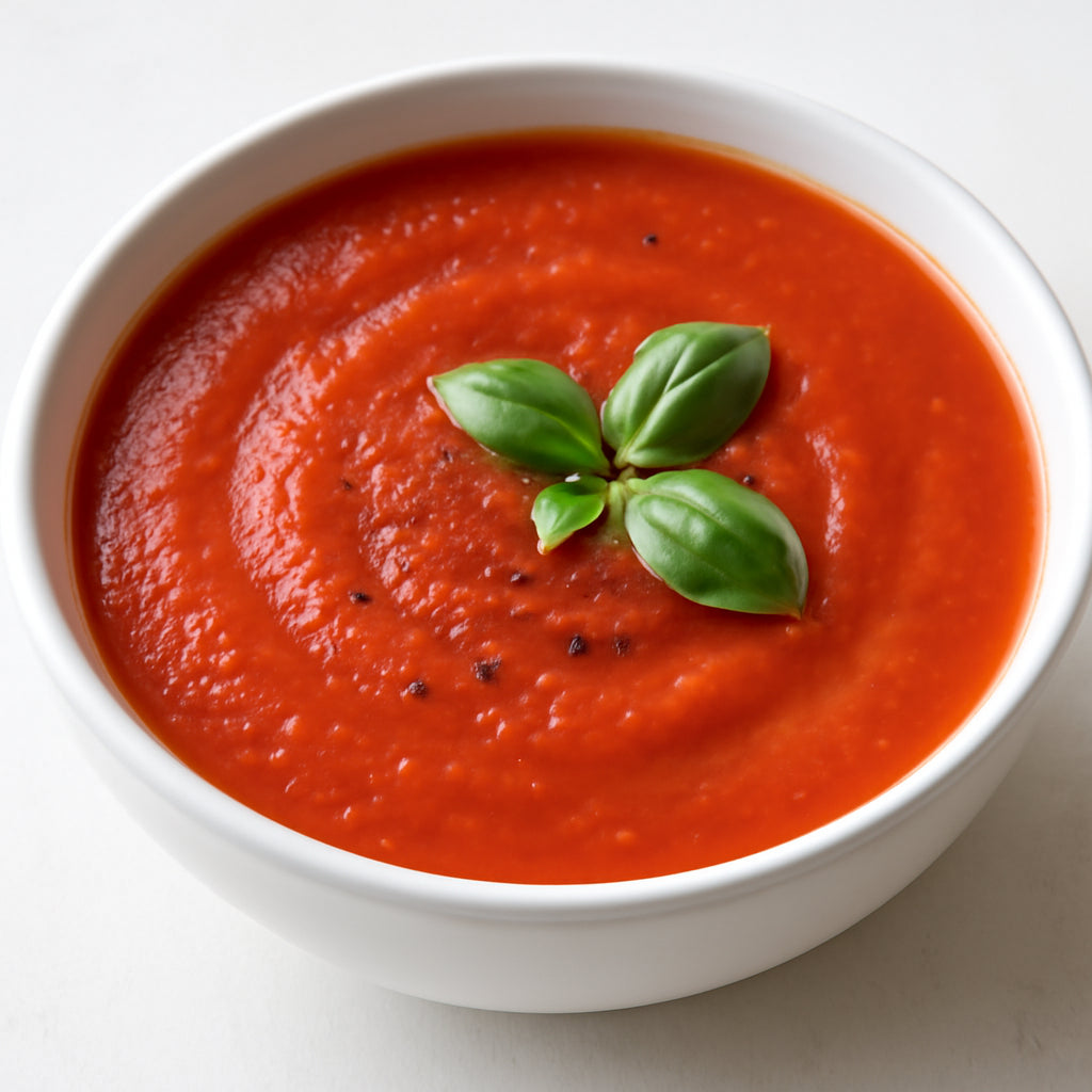 tomato soup recipe created by pantribot using RolTak AI