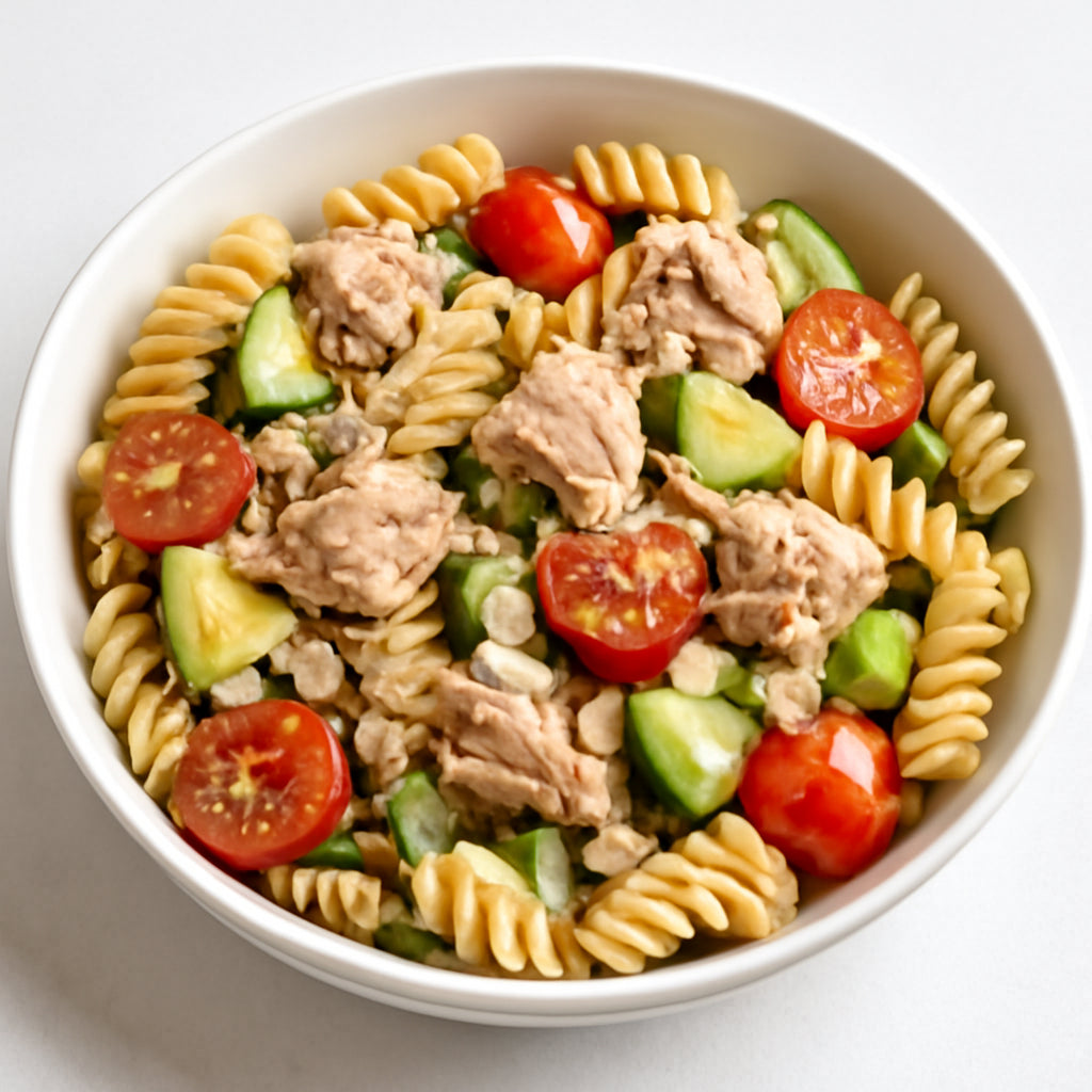 tuna pasta salad recipe created by pantribot using RolTak AI