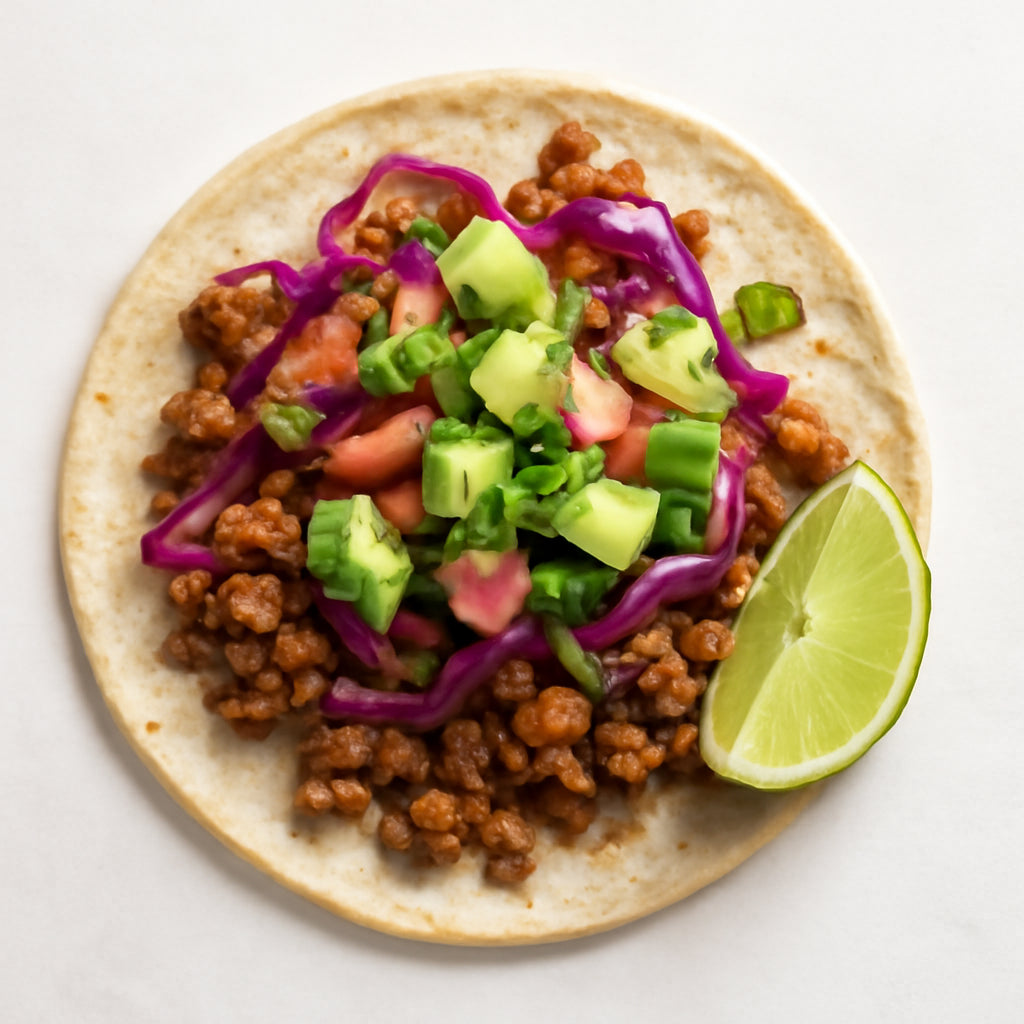 vegan taco recipe recipe created by pantribot using RolTak AI