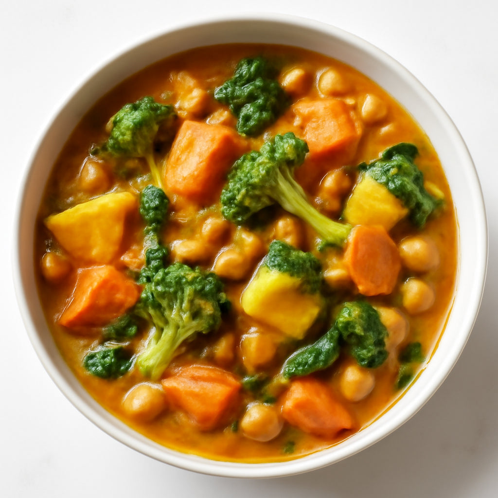 vegetable curry recipe created by pantribot using RolTak AI