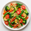 vegetarian pasta primavera recipe created by pantribot using RolTak AI