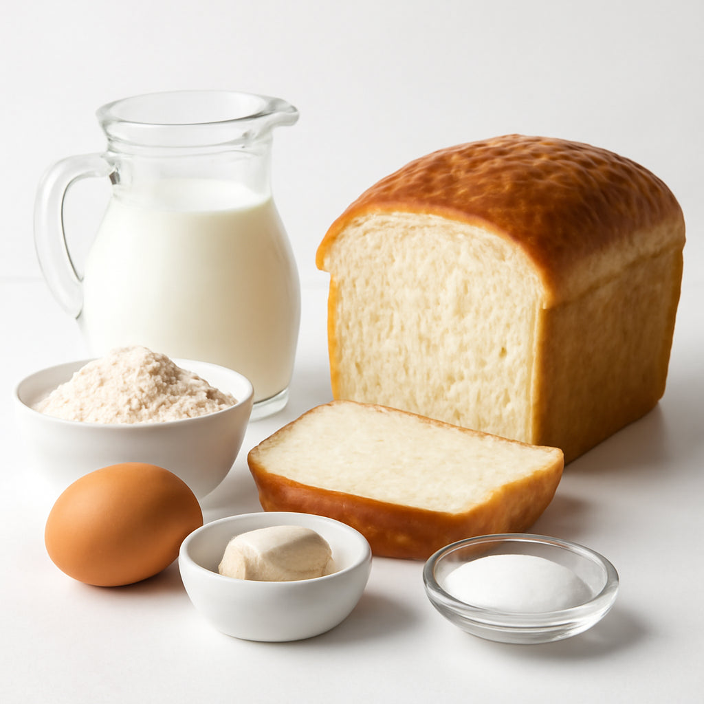 white bread recipe recipe created by pantribot using RolTak AI